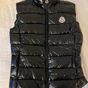 Moncler Black Puffer Vest